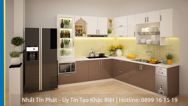 Tủ Bếp nhà cô Thuỷ ở Bình Chánh